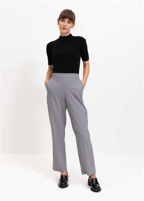 Stretch Viscose Pants 